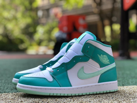 AJ1 MID Washed Teal