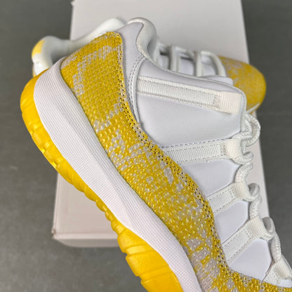 AJ11 Low Shake Yellow