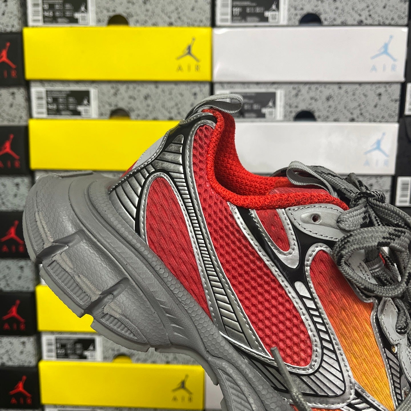 BLG 3XL Red/Orange/Grey/Black