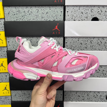 BLG Track Mesh Suede Pink
