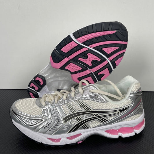 Kayano 14 White / Silver / Pink