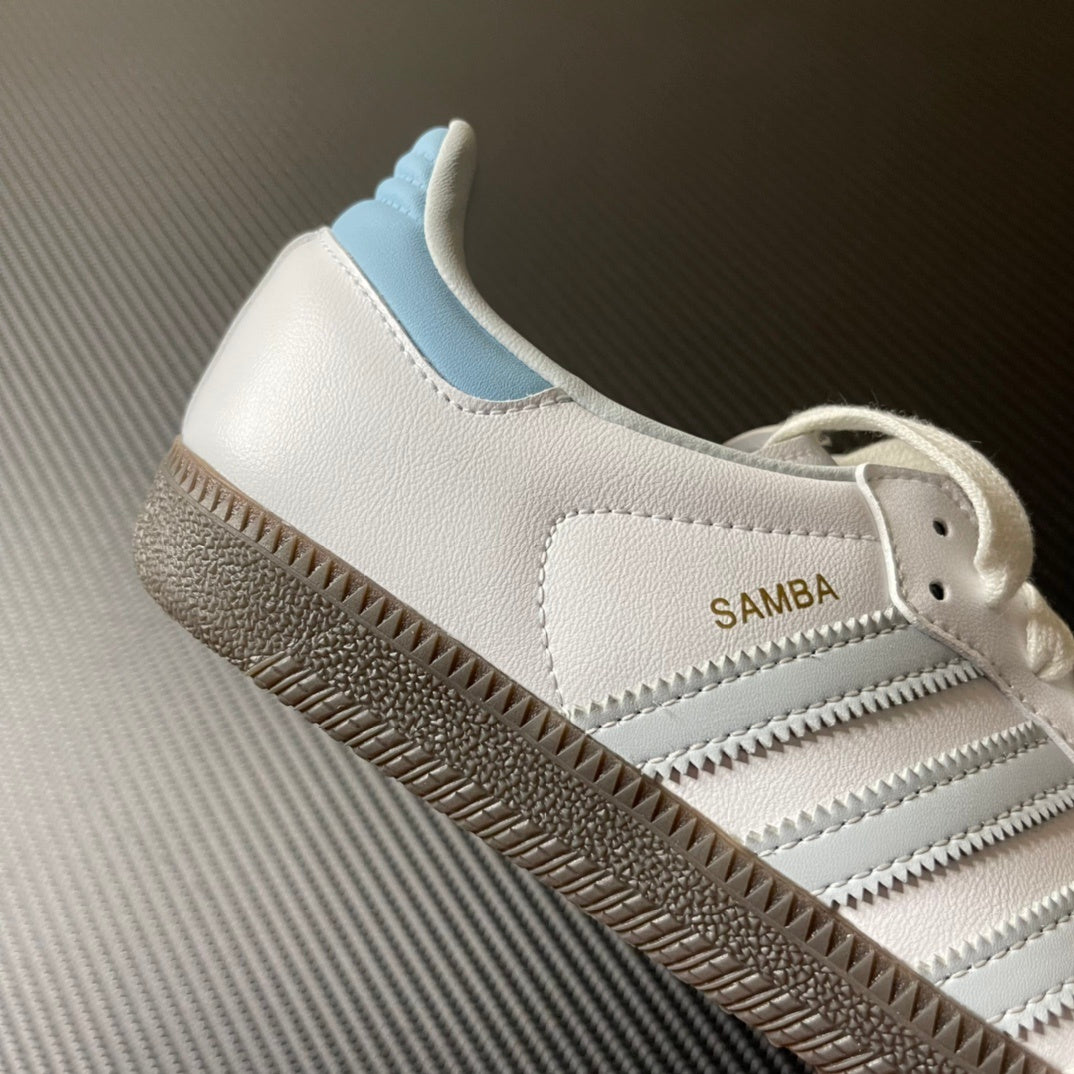 Samba White Halo Blue