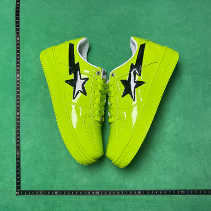 Bape STA Low Verde Fluorescente