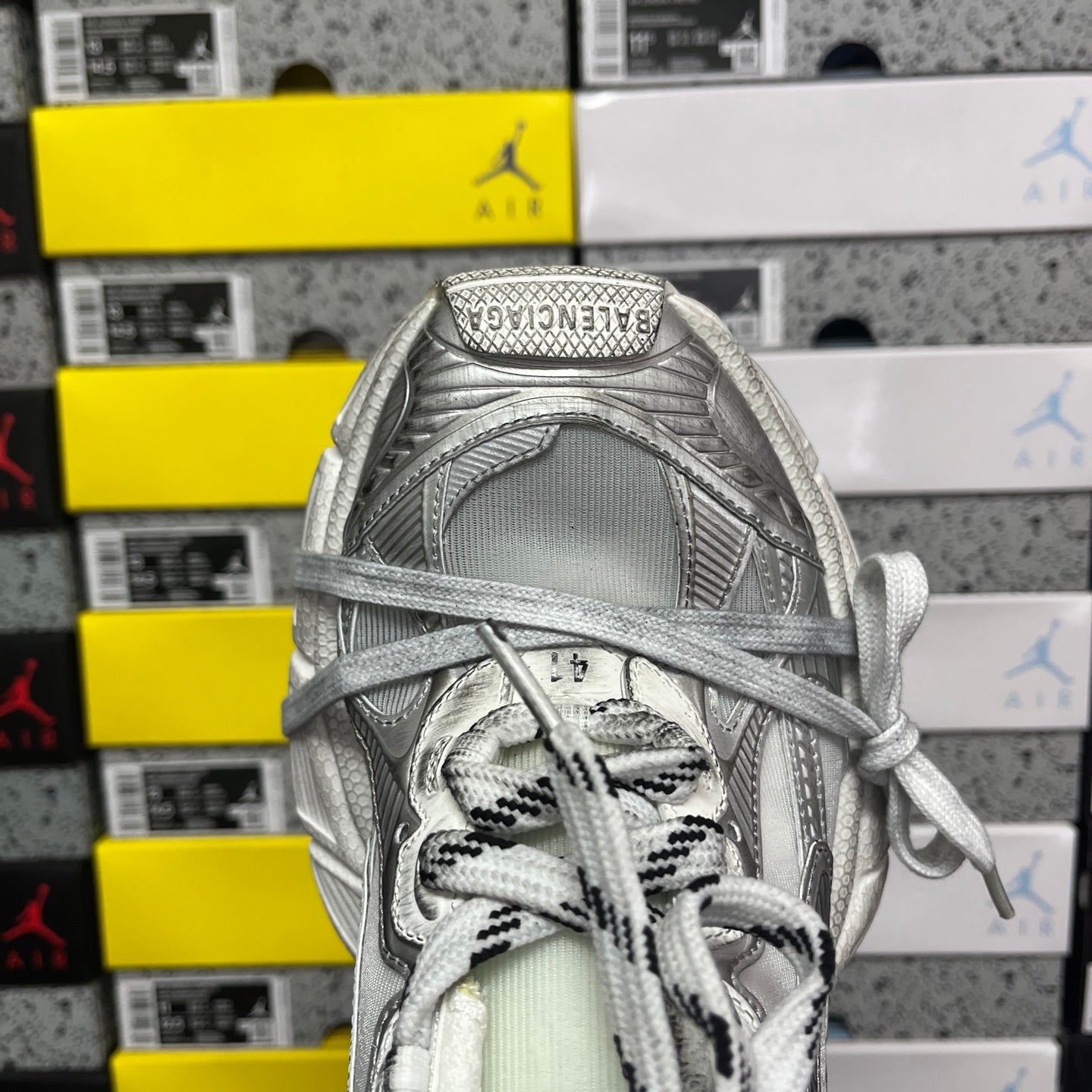 BLG 3XL White/Silver
