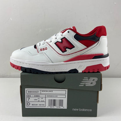 550 White with Red and Black