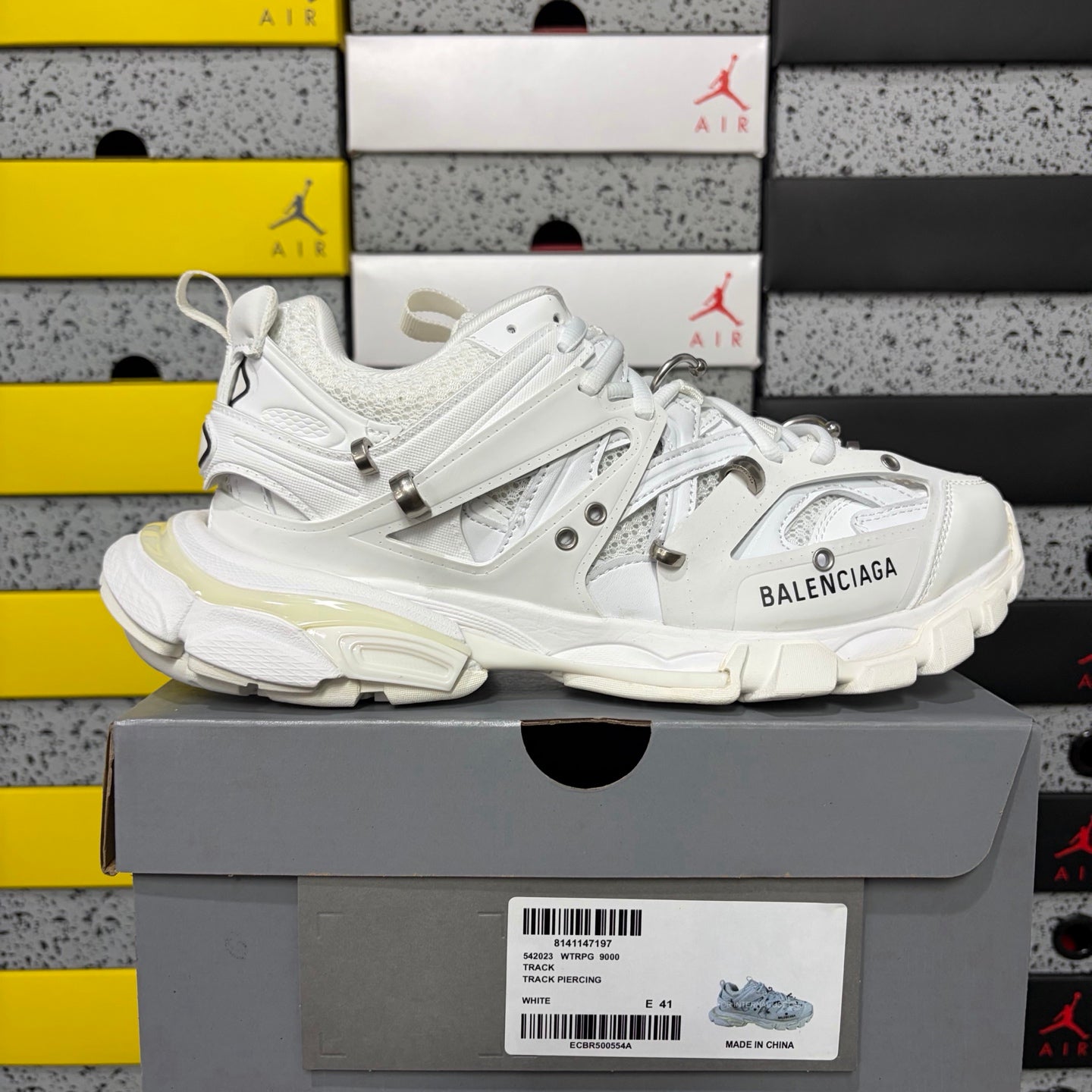 BLG Track White Grey