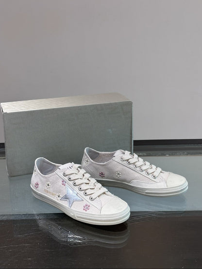 GDGS V-Star White Body Silver Star