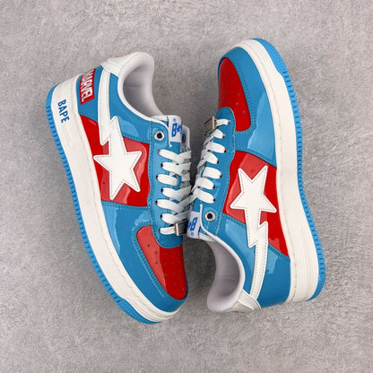 Bape STA Low Marvel Comics Captain America