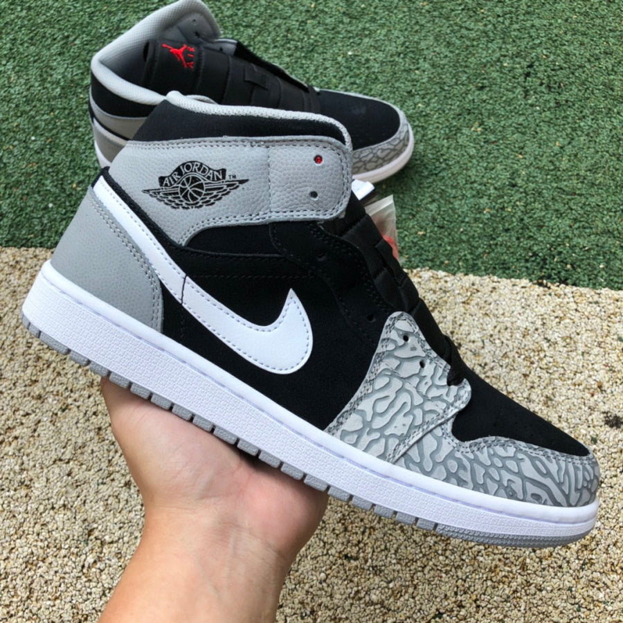 AJ1 MID Elephant Print