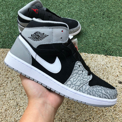 AJ1 MID Elephant Print