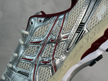 GEL-Kayano 12.1 Silver/Red