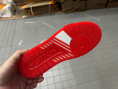 Trainer White and Red