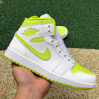 AJ1 MID White Lime