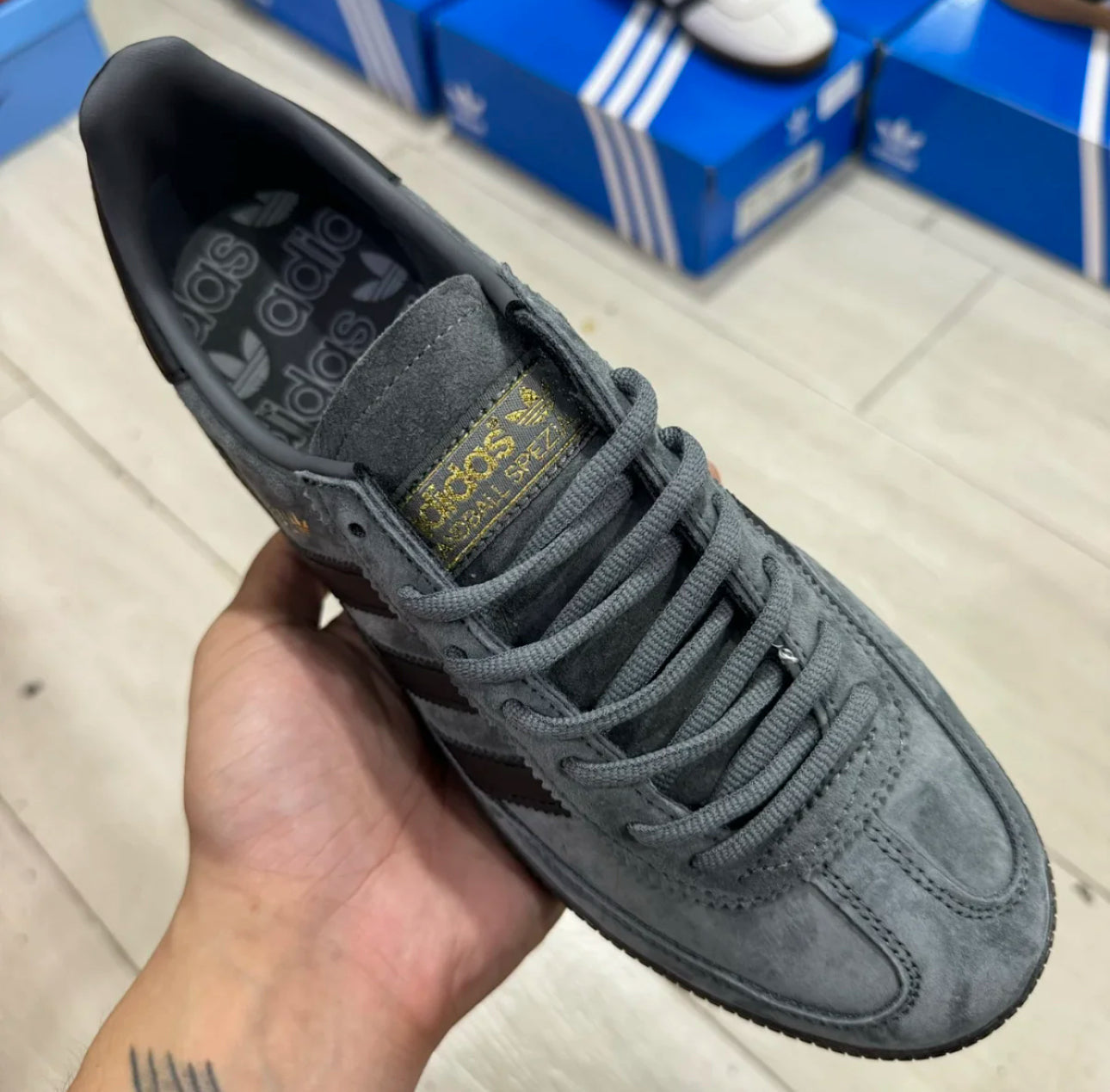 Spezial Grey and Black