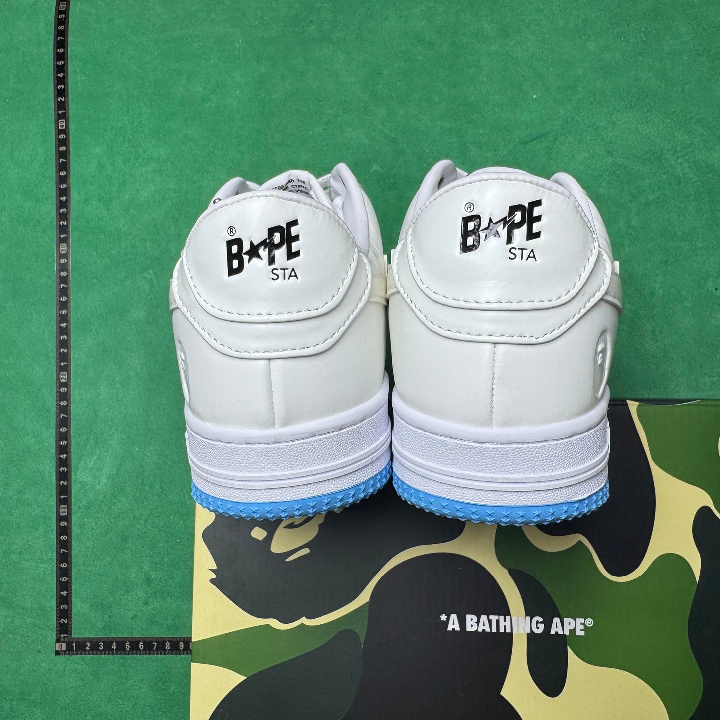 Bape STA Low White