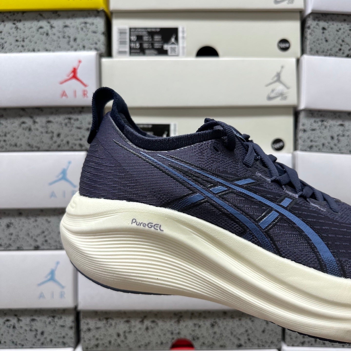 GEL-NIMBUS 27 Indigo/Fog/Denim Blue