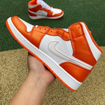 AJ1 MID Electro Orange