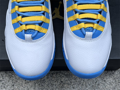 AJ10 White and Blue