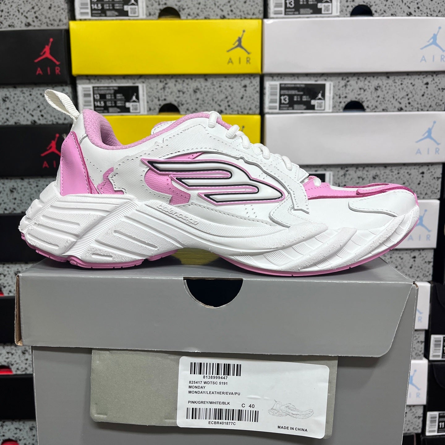 BLG Monday White/Pink