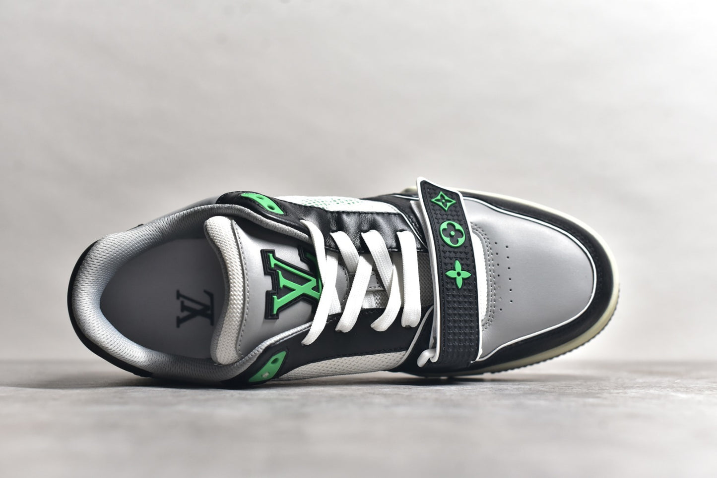 Trainer Gray and Green
