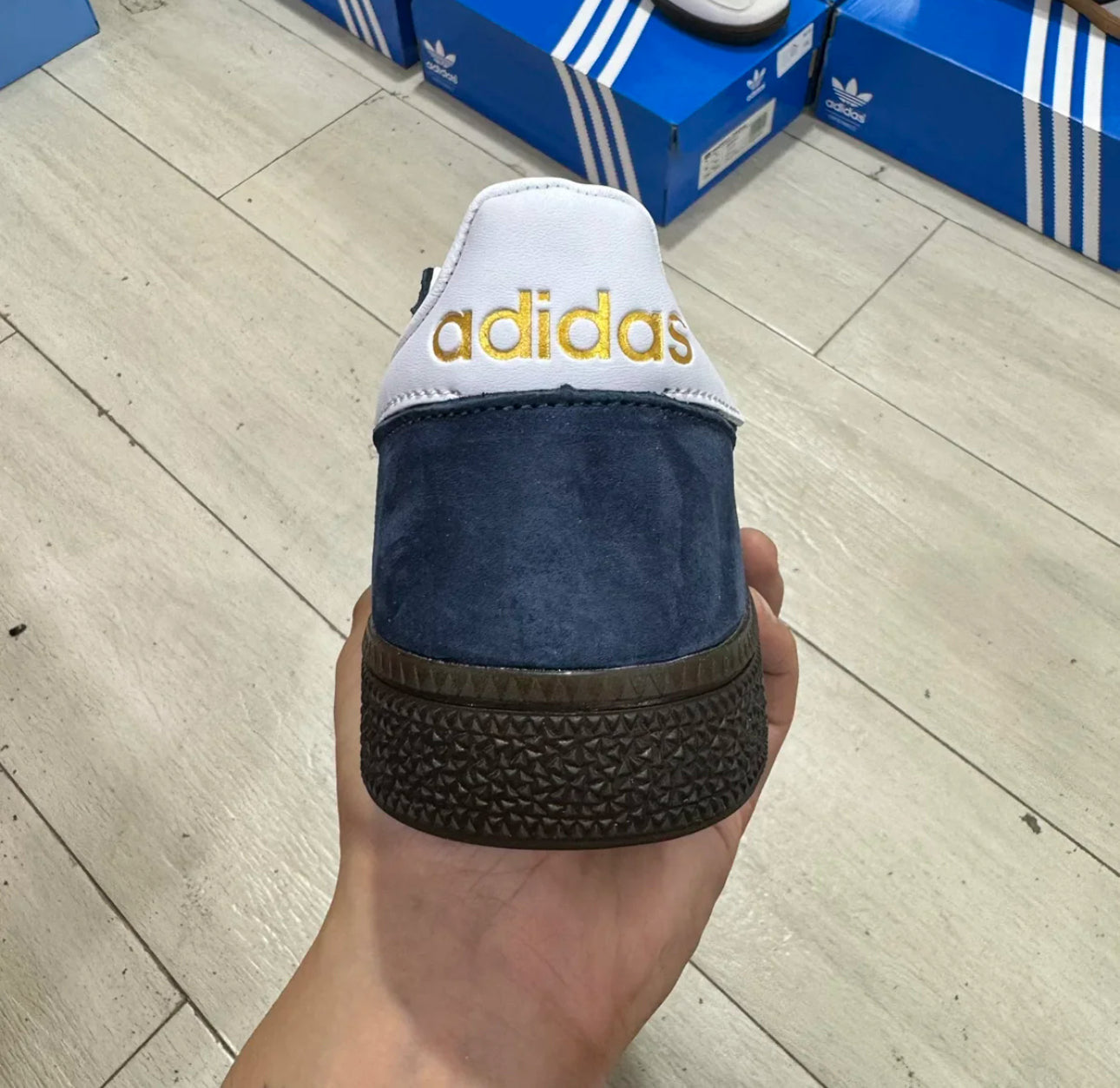 AD Spez Blue Navy and White