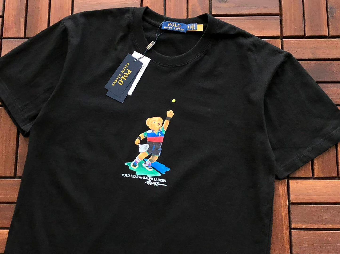 RL T-shirt Bear Tenis Club