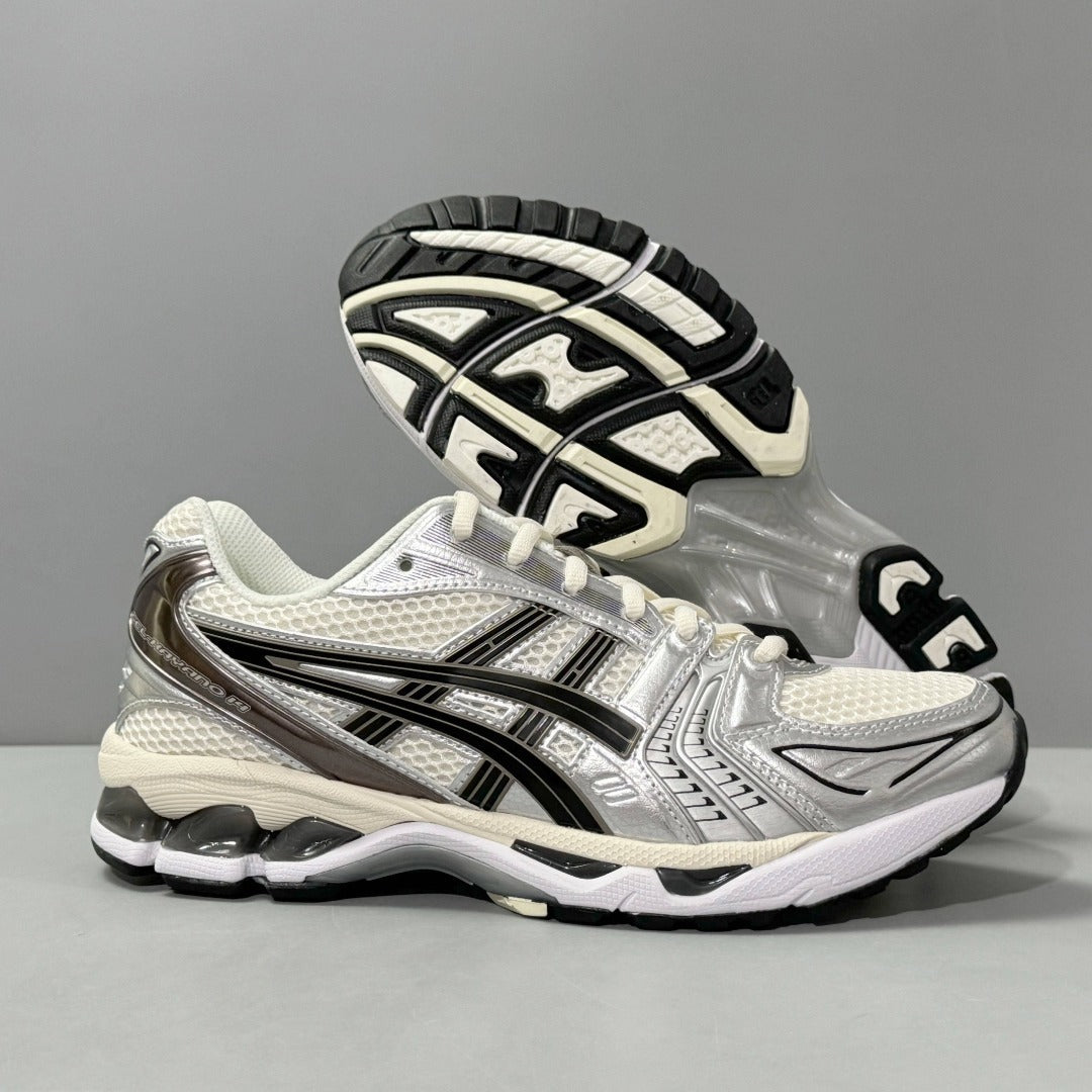 Kayano 14 Silver Black Cream