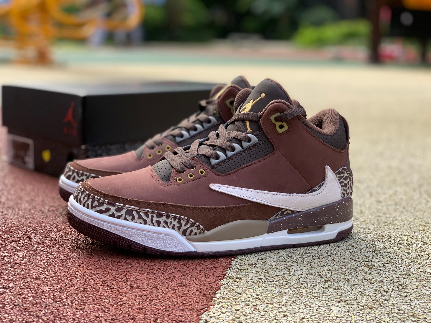 AJ3 Retro reverse swoosh