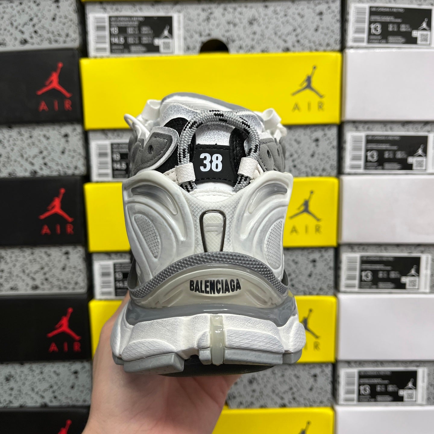 BLG Runner White/Grey/Black