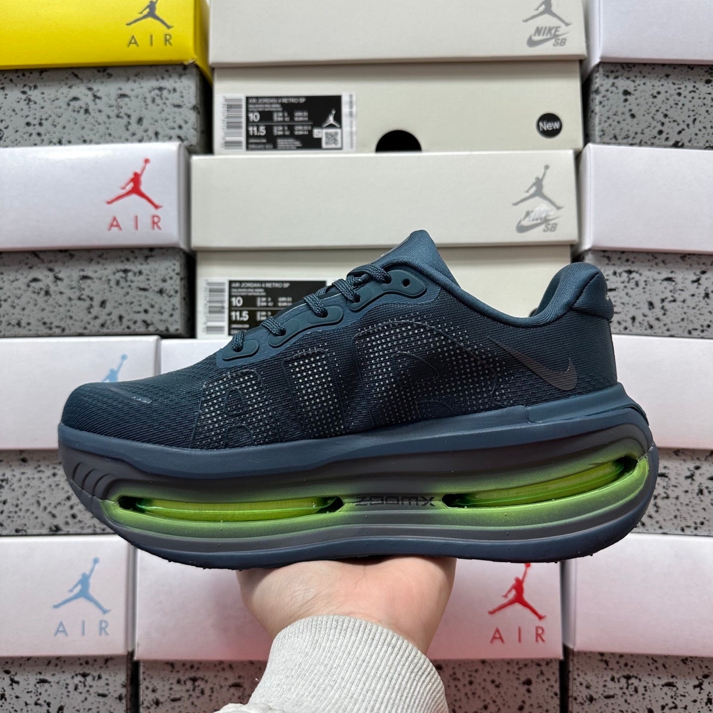 Vomero Premium Black/Green