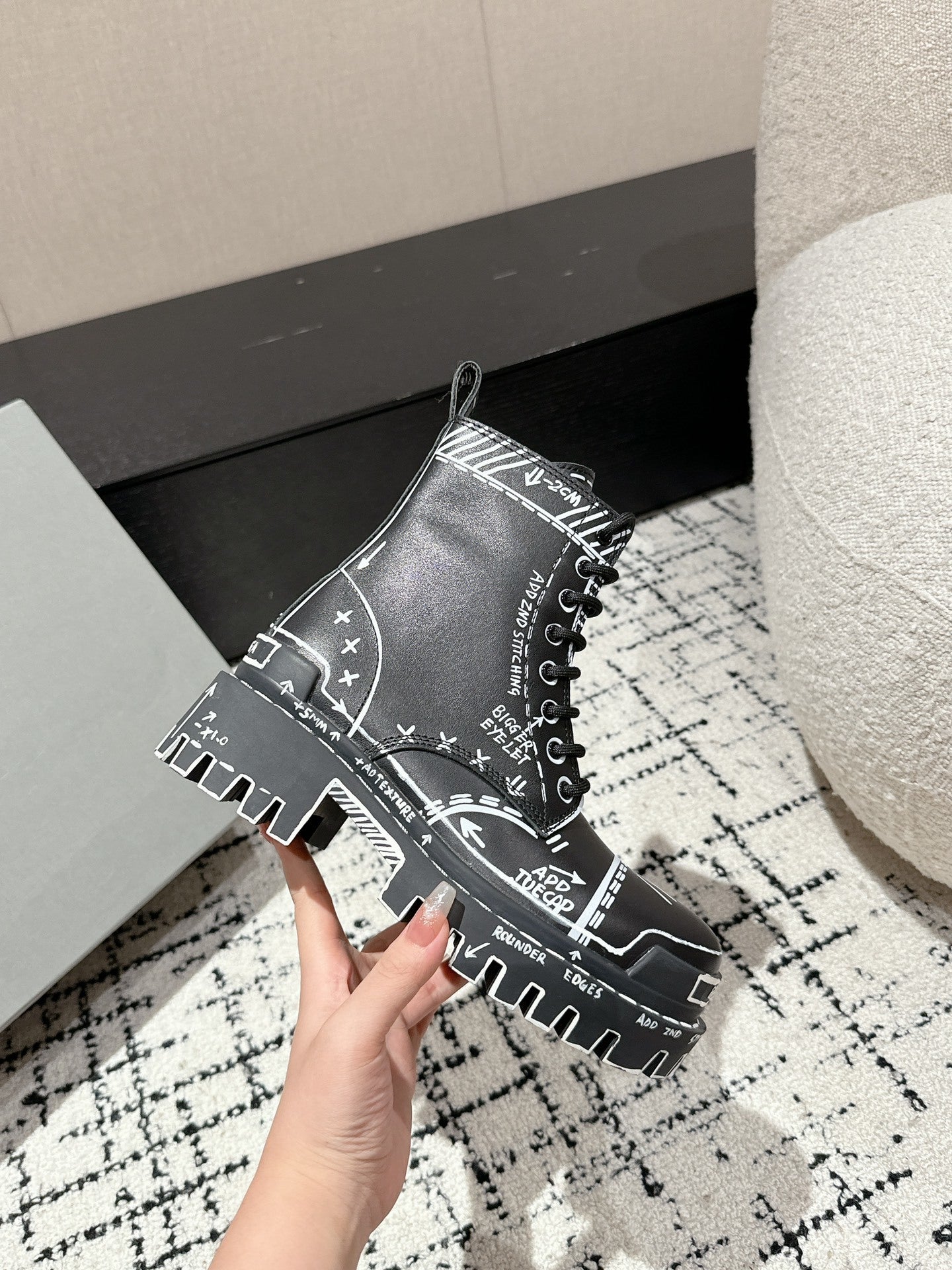 Bulldozer Boots Grafit