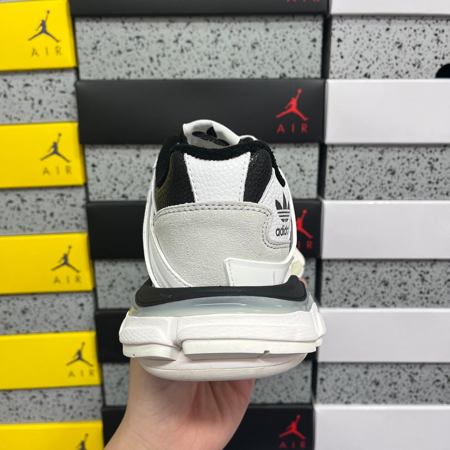BLG Track x AD White Black
