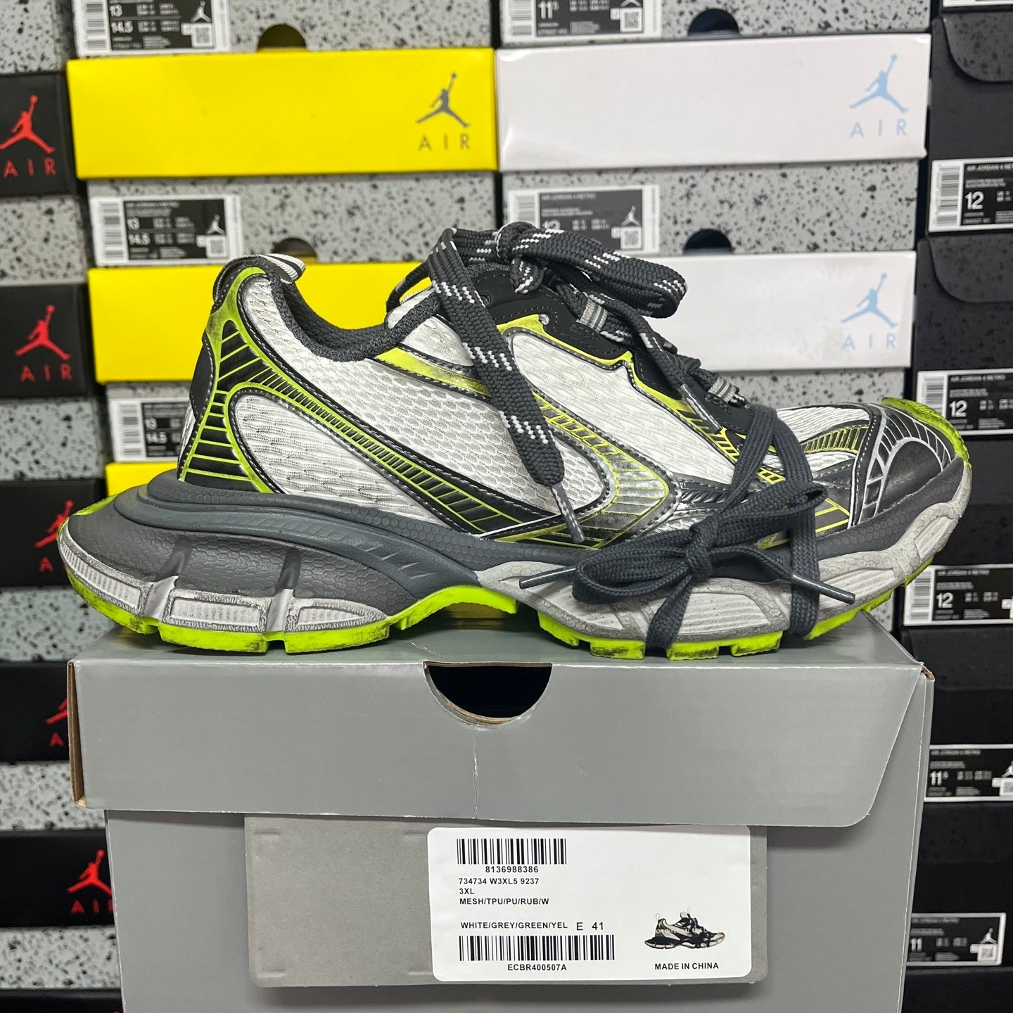 BLG 3XL Grey/Yellow