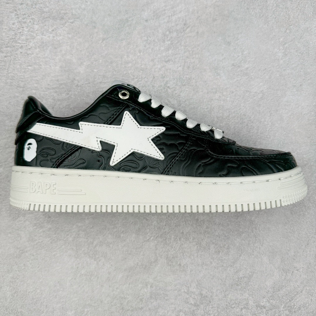 Bape STA Low Line Camo Black