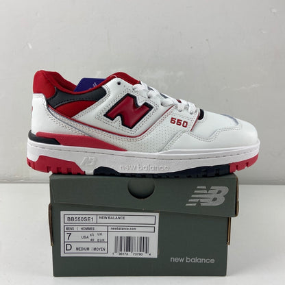 550 White with Red and Black
