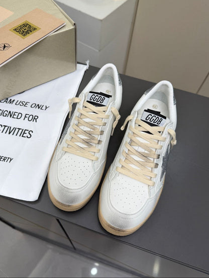 GDGS Ballstar Gum Sole White Body Silver Moon Star