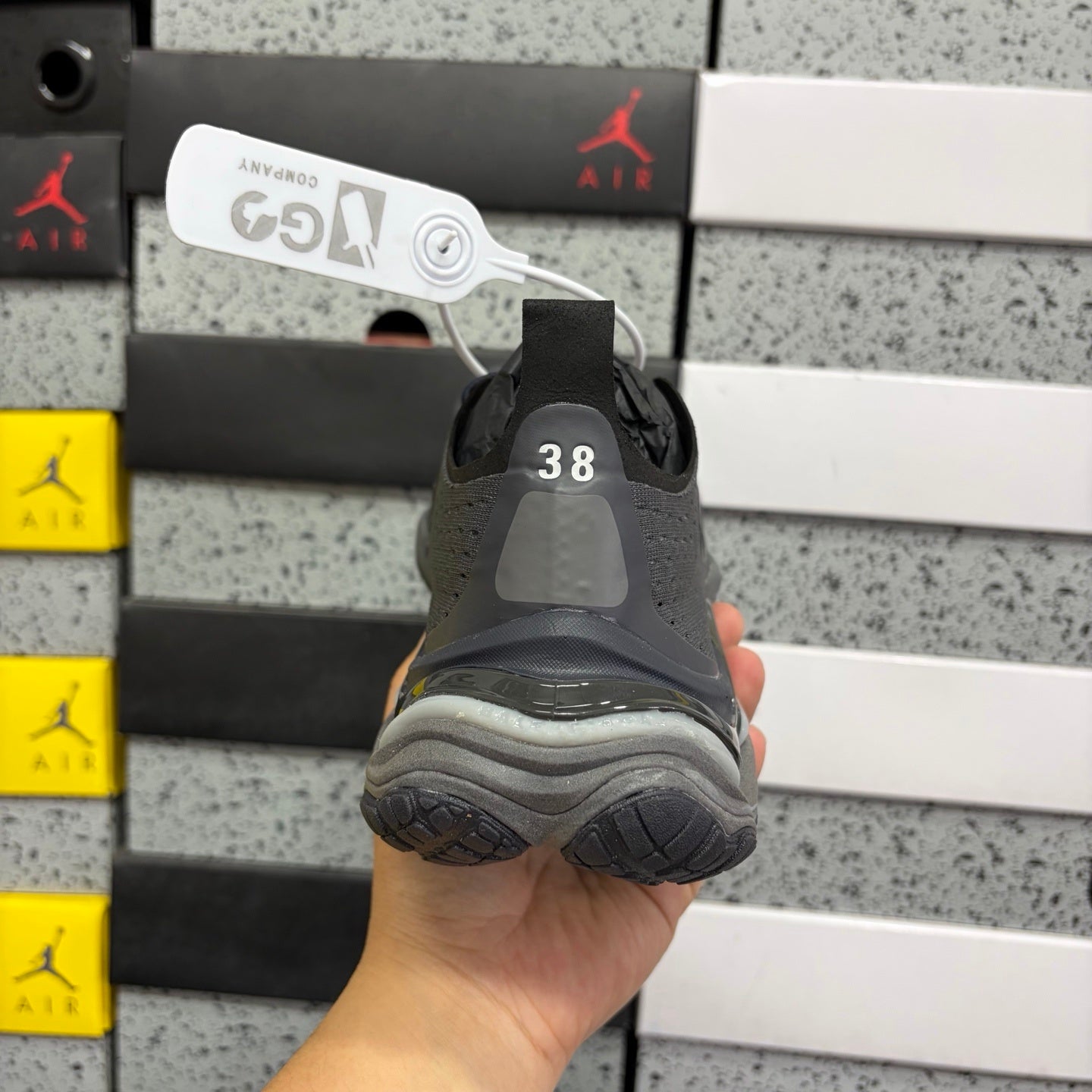 BLG Anatomic Runner Grey/Black