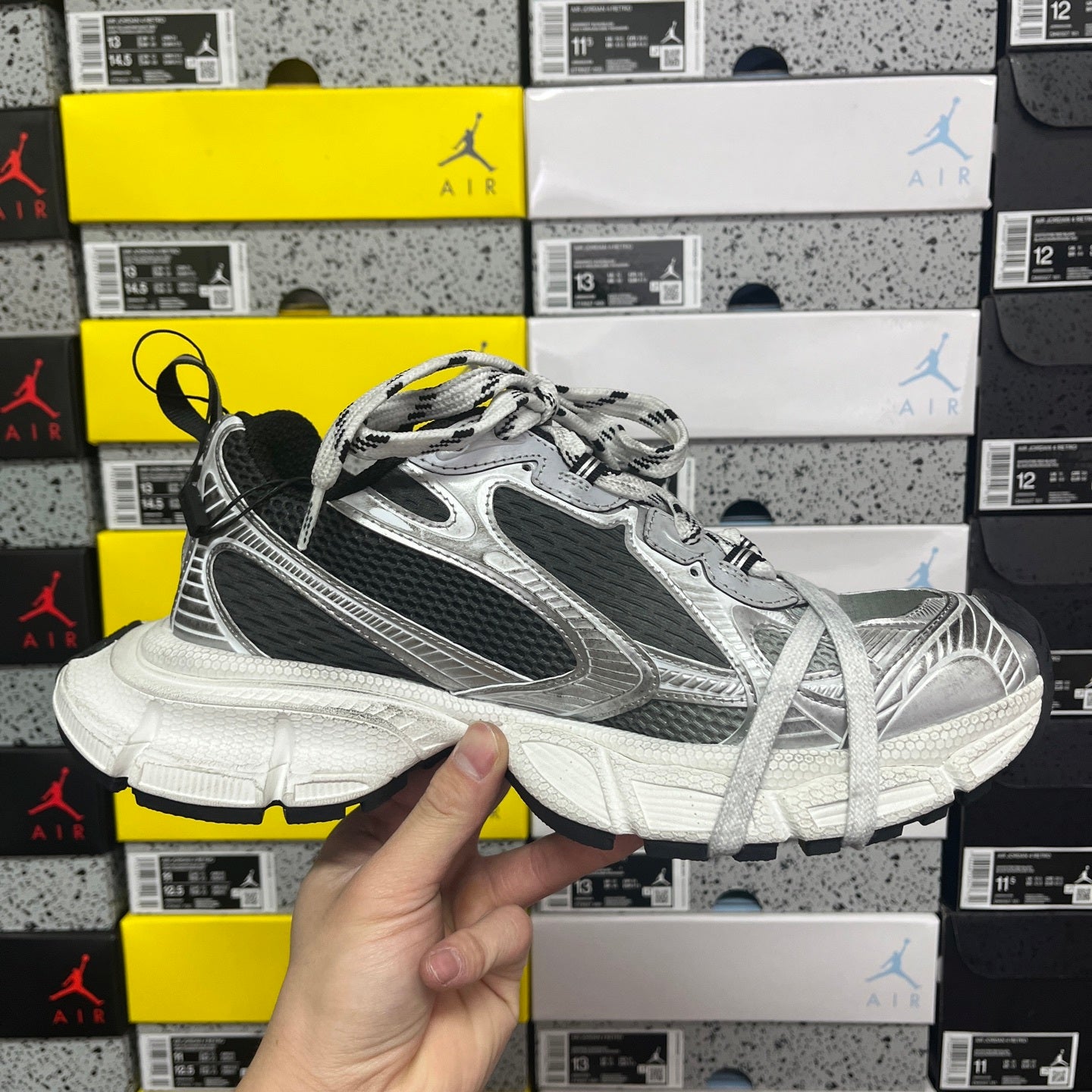 BLG 3XL Black/Grey/White