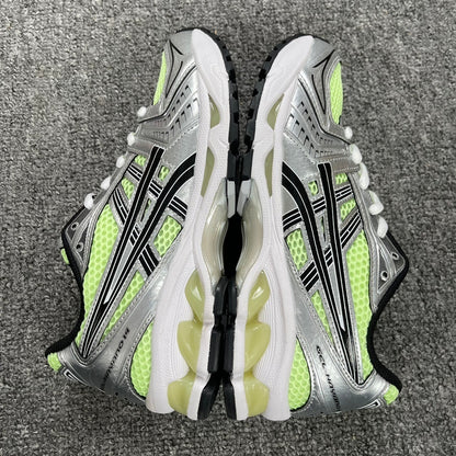 Kayano 14 Silver Lime Green