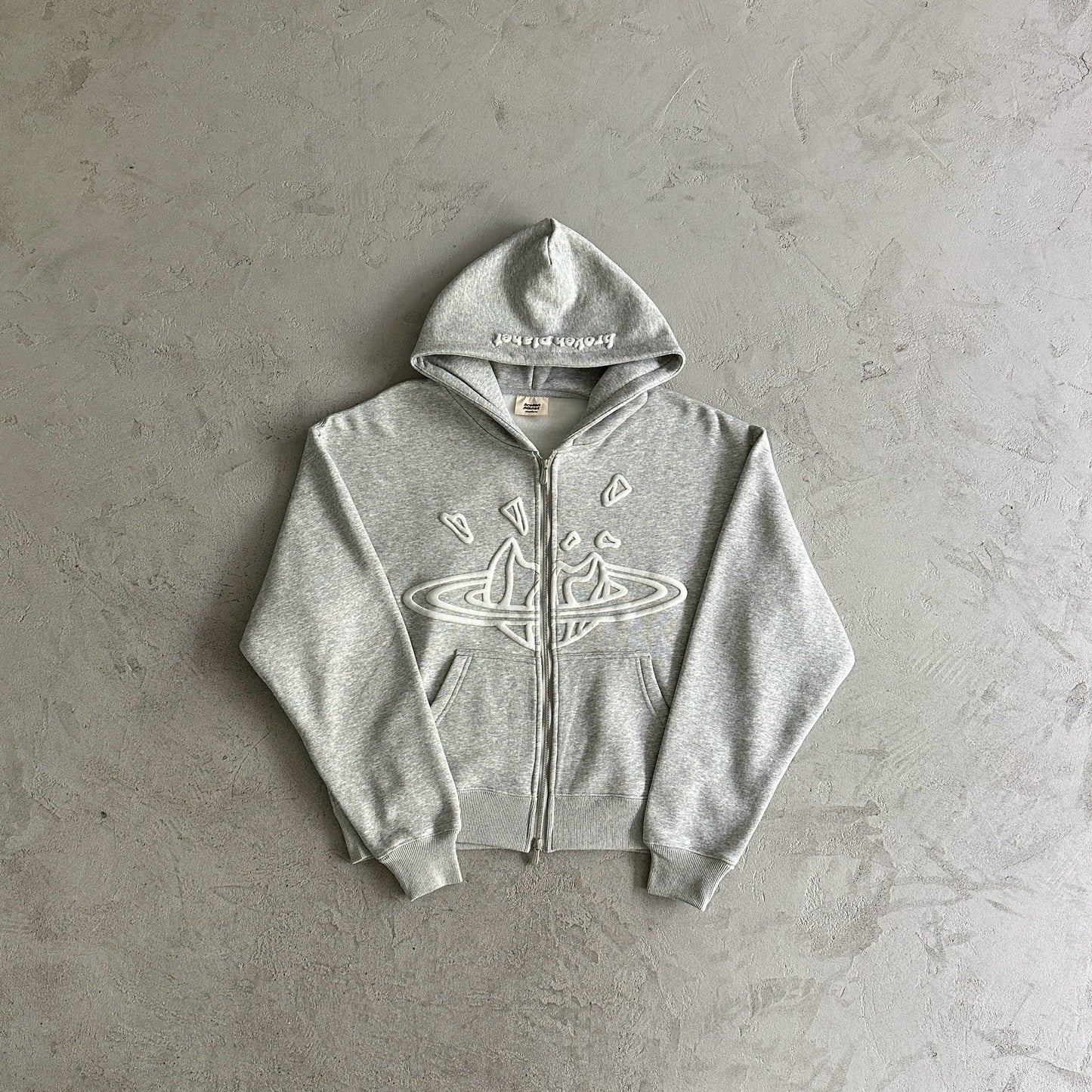 BPM zip up grey