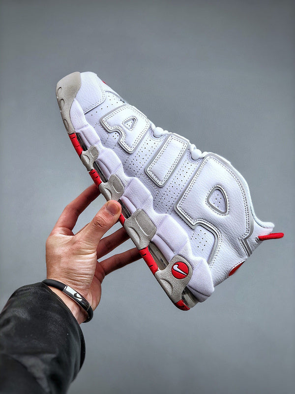 Uptempo White Red