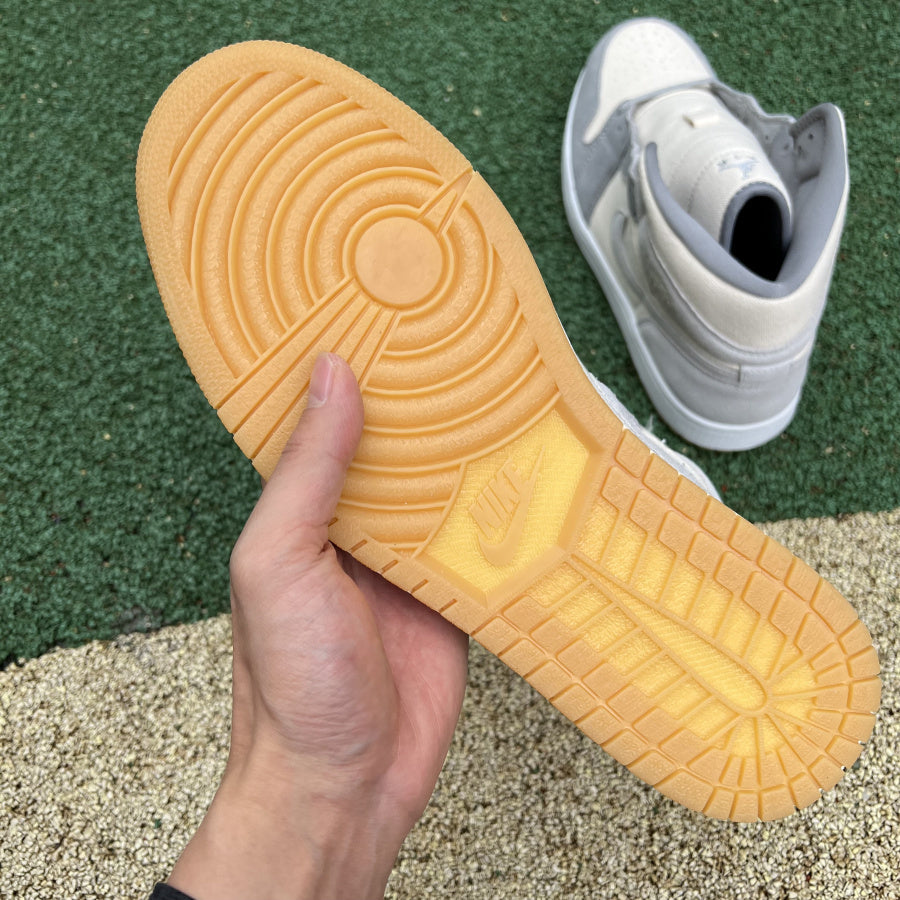 AJ1 MID Coconut Milk Particle Grey