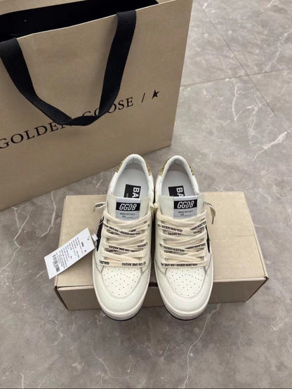 GDGS Ballstar Black Star Logo Gold Shine Back