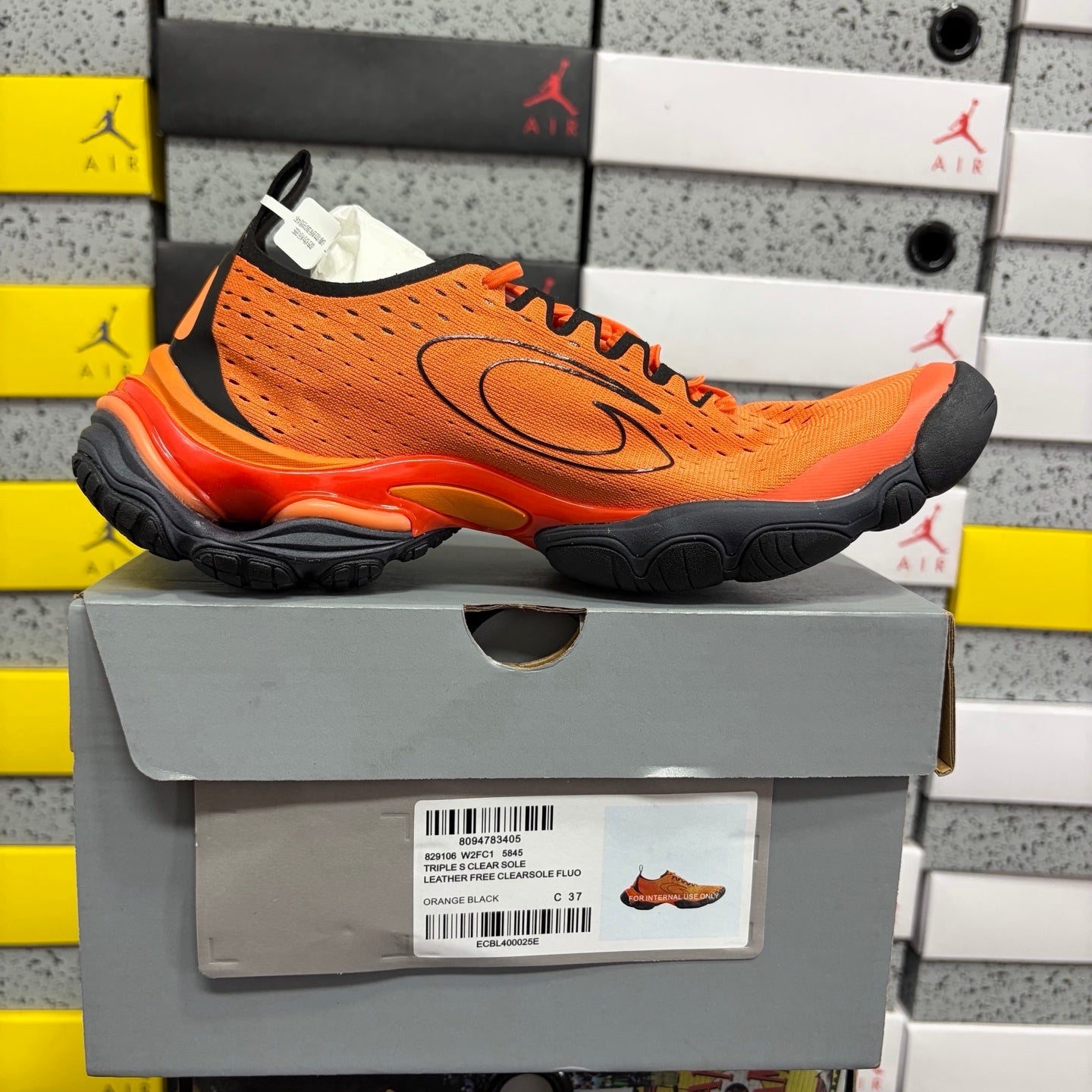 BLG Anatomic Runner Orange/Black