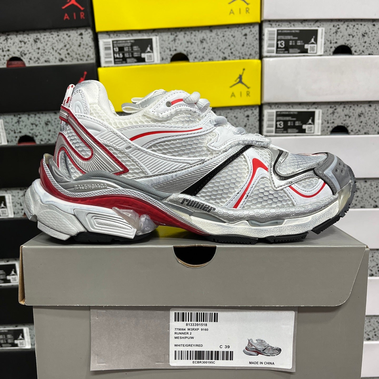 BLG Runner 2 Red/White/Grey