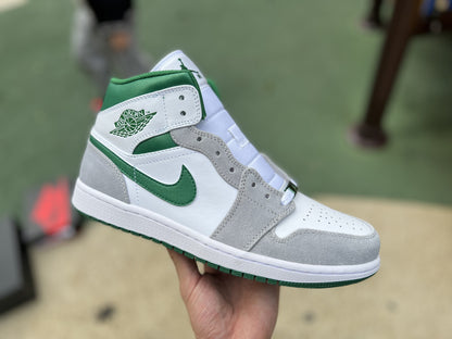 AJ1 MID Grey Green
