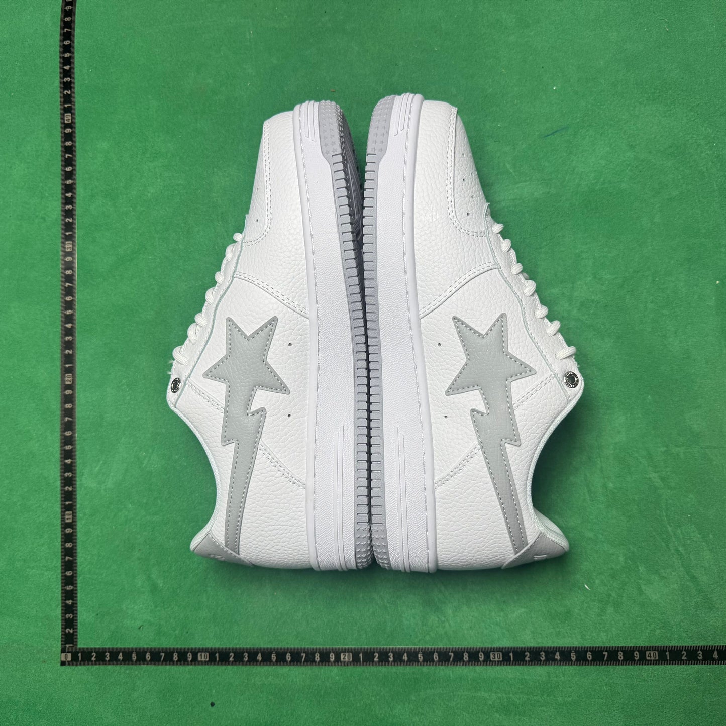 Bape STA Low JJJJOUND White and Grey