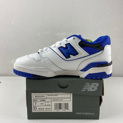550 White and Blue