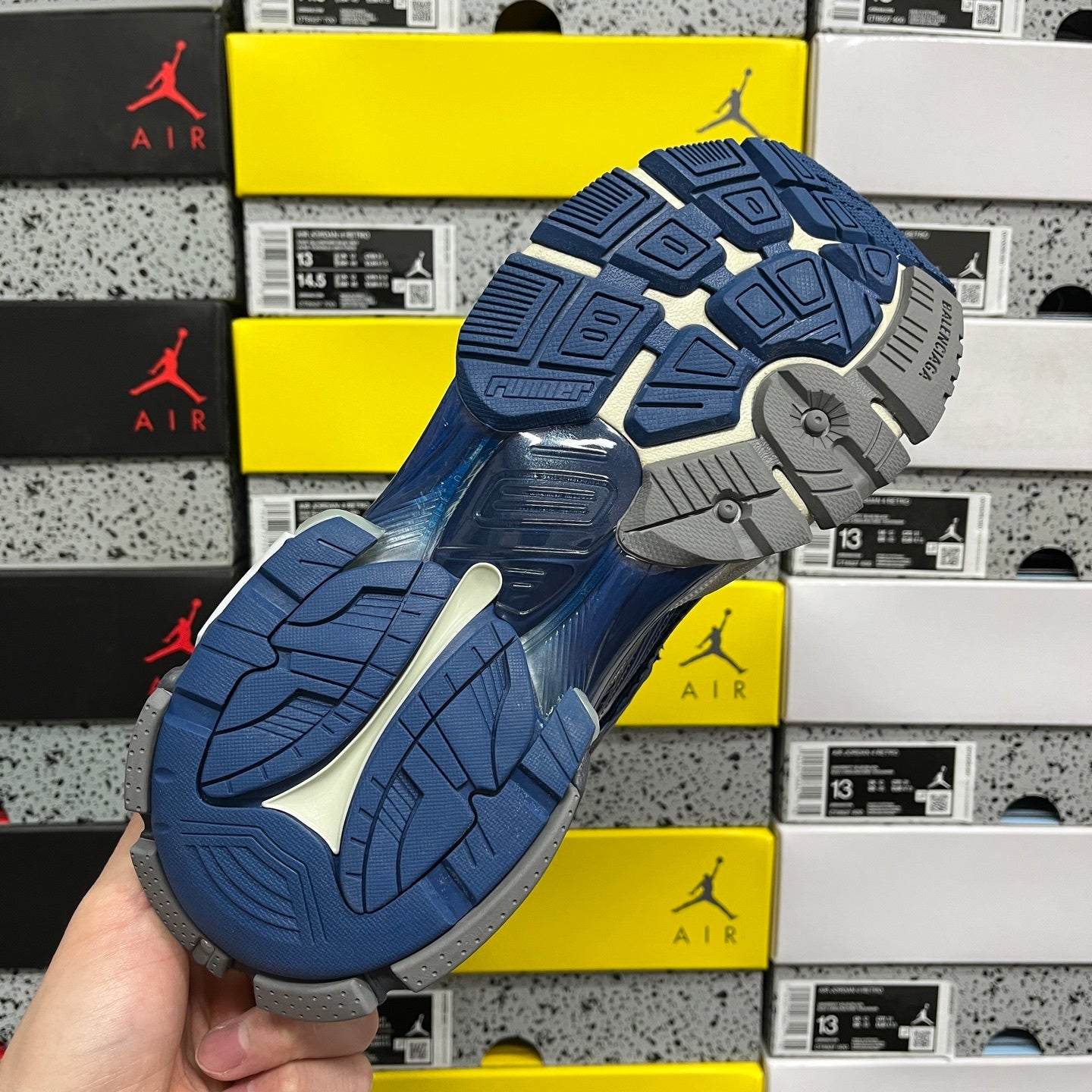BLG Runner White/Blue
