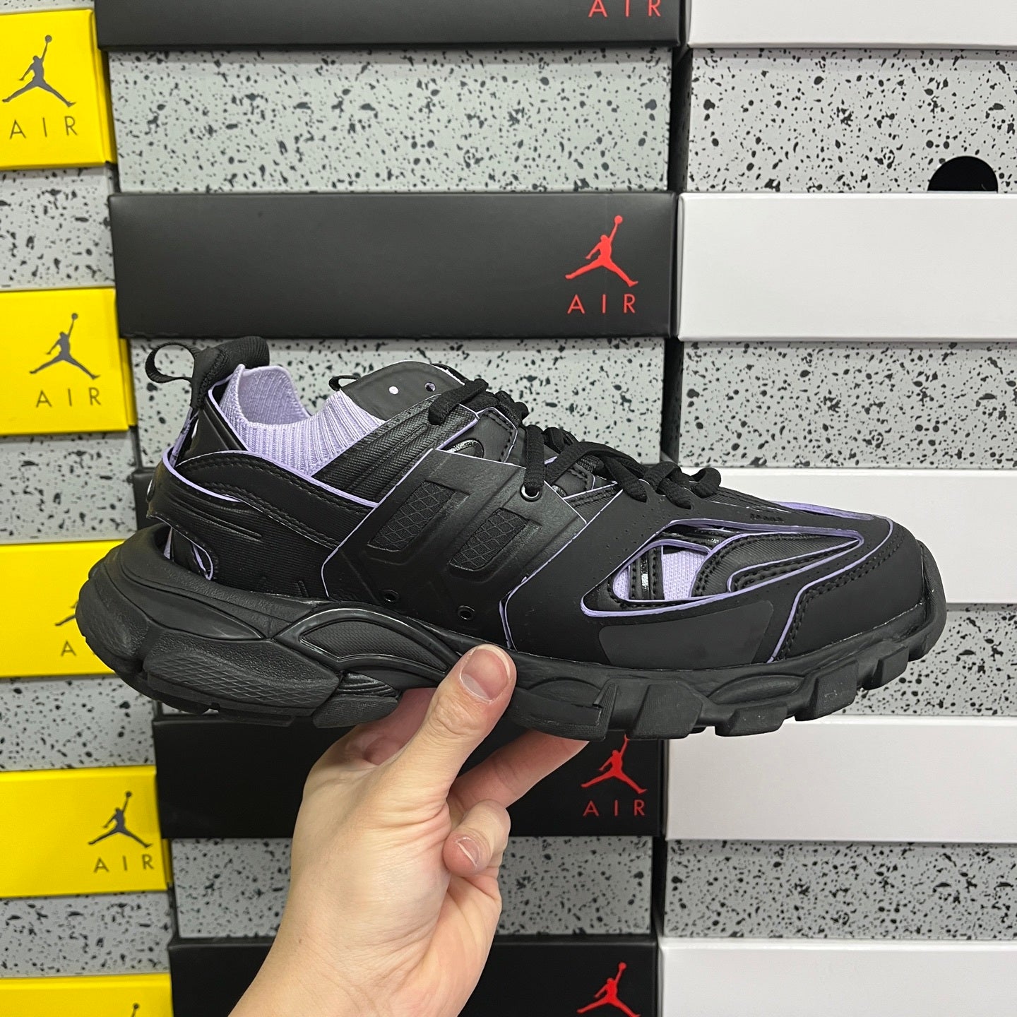 BLG Track Black Purple